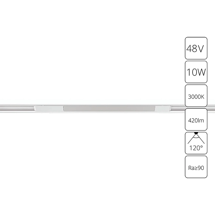 Трековая система ARTE LAMP A7283PL-1WH