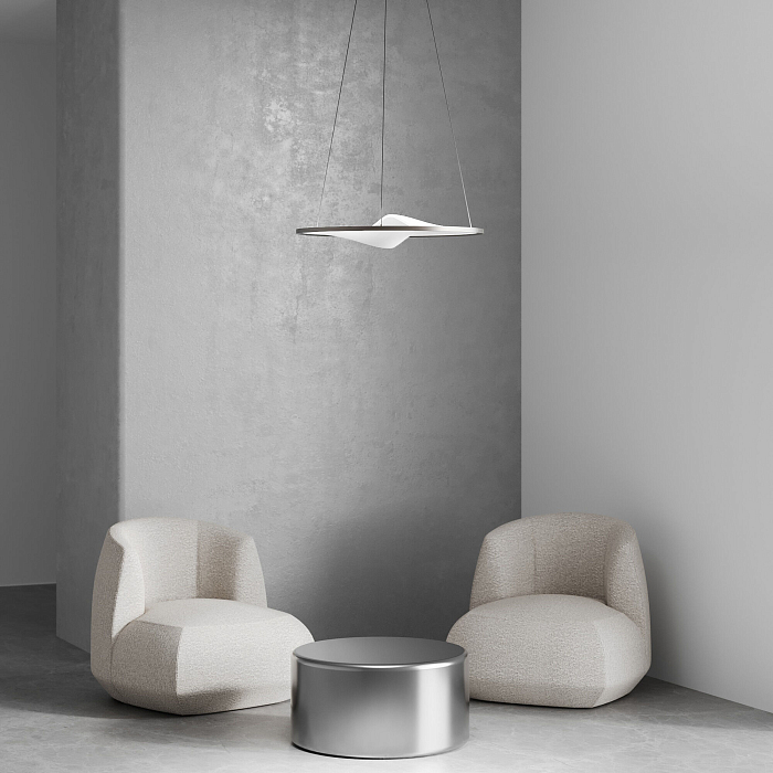 Люстра Eurosvet 40027/1 LED серый