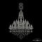 Люстра большая Bohemia Ivele Crystal 1415/20+10+5/400/XL-185/2d Ni