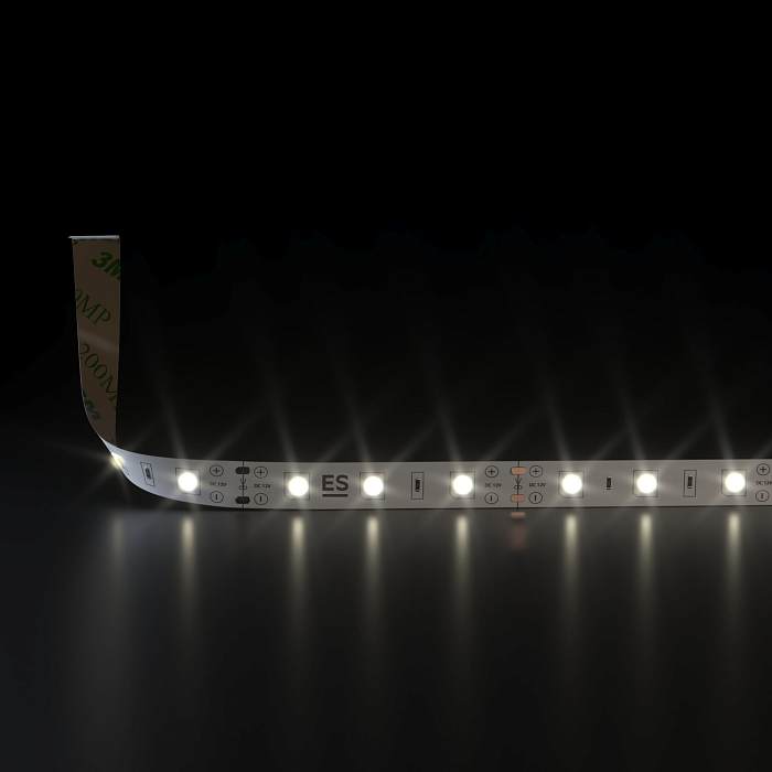 Светодиодная лента Elektrostandard Лента светодиодная 12V 4,8W 60Led 2835 IP20 теплый белый, 5м