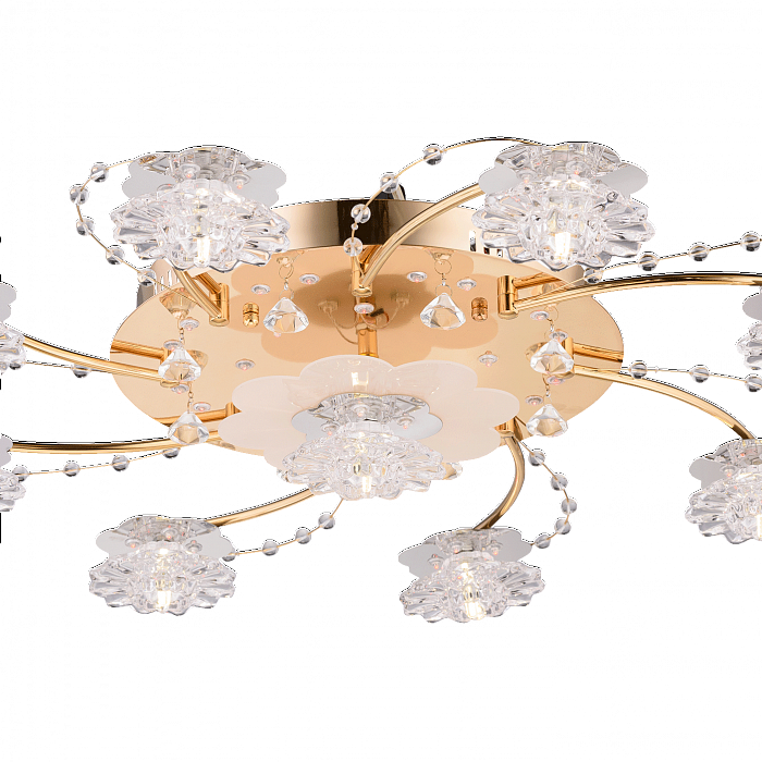 Люстра потолочная Sfera Sveta 8258/8+1 GD