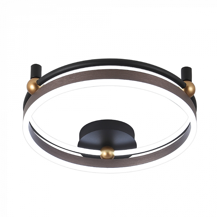 Светильник Crystal Lux FERNANDO PL48W LED COFFEE/BLACK