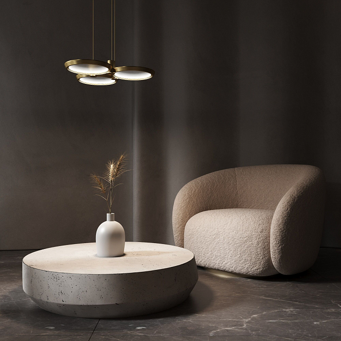 Люстра Eurosvet 90034/3 золото