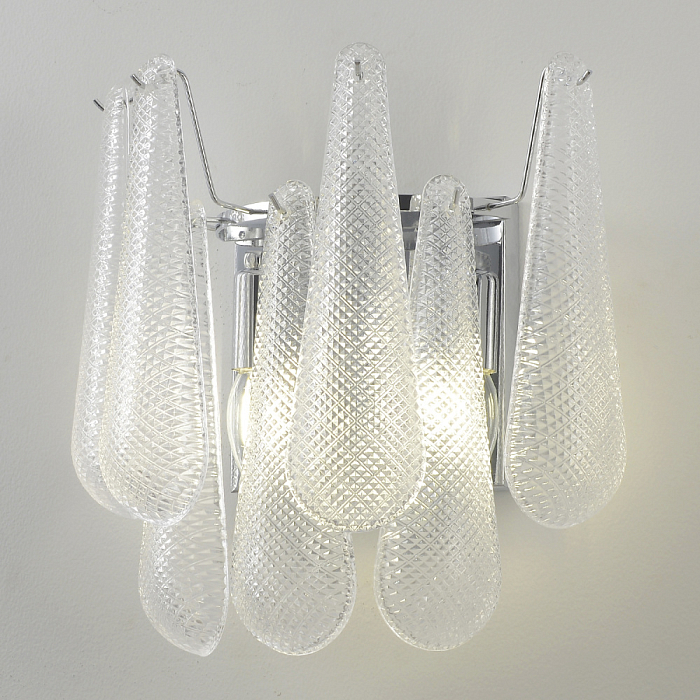 Бра Crystal Lux FONTAIN AP2 CHROME