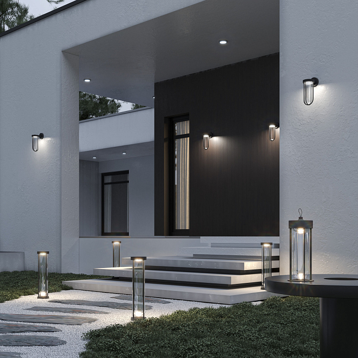 Уличный светильник Elektrostandard 35183/D черный