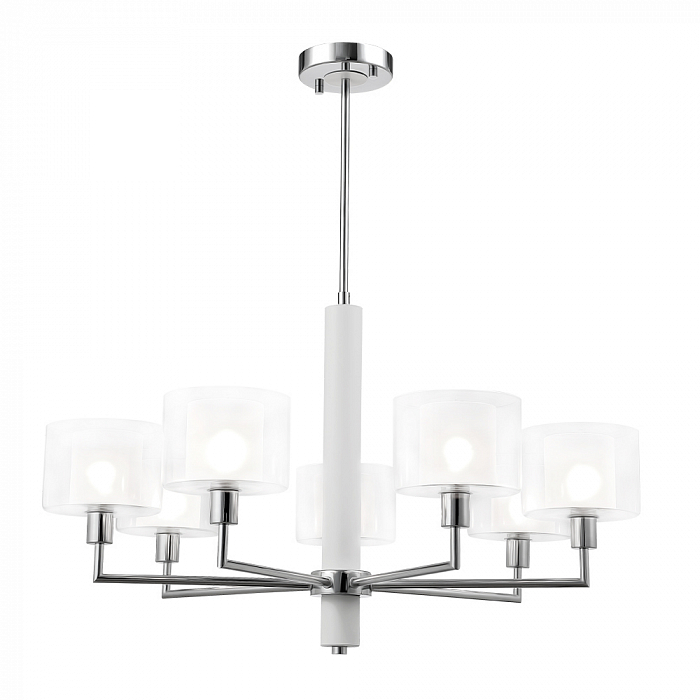 Люстра Crystal Lux MAESTRO SP-PL7 CHROME