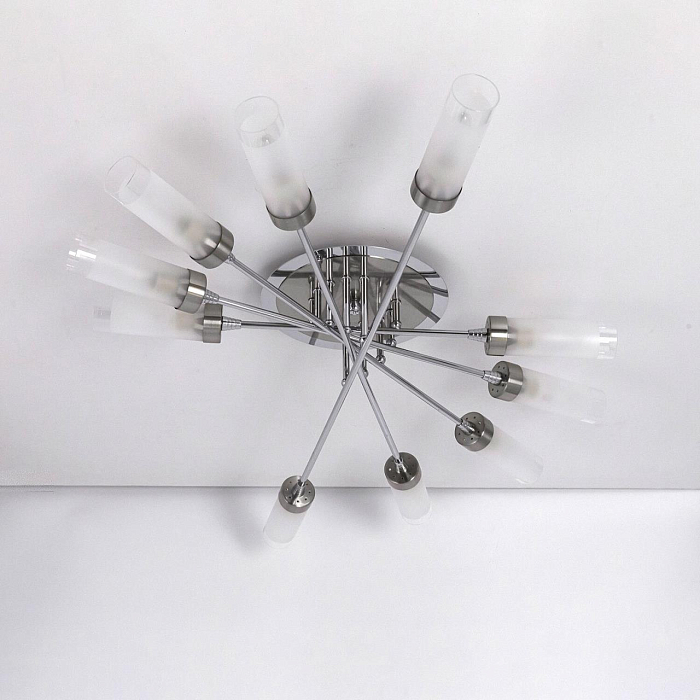 CL109101 Хеликс Хром Мат+Хром Св-к Люстра Люстра потолочная  CL109101