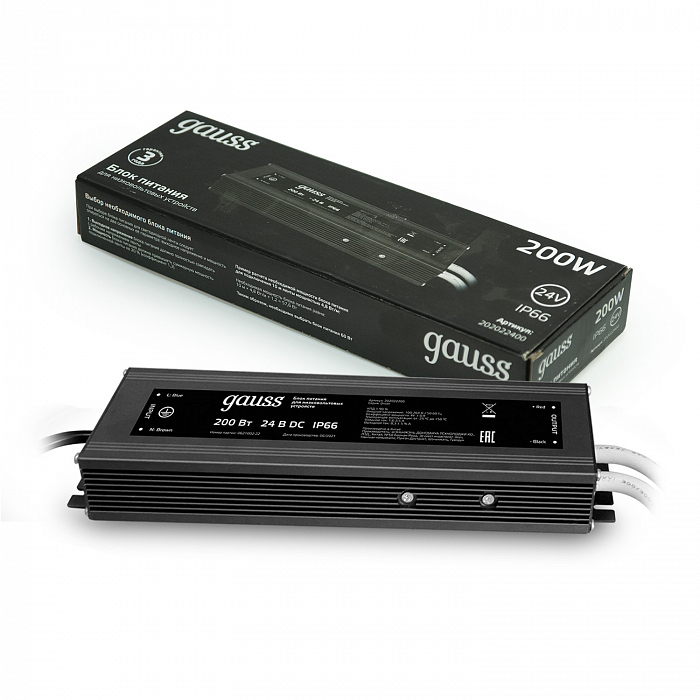 Блок и ввод питания Gauss 202022400