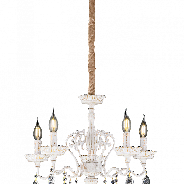 Люстра подвесная Sfera Sveta 5022/5 WH+GD
