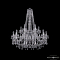 Люстра подвесная Bohemia Ivele Crystal 1403/12+6/300/h-100/2d Ni