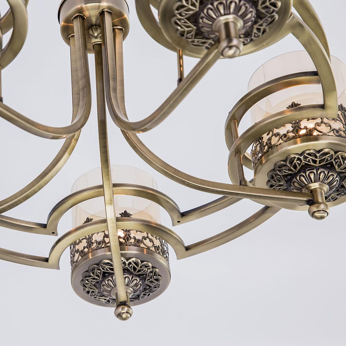 CL464153 Ориент Бронза Св-к Люстра Люстра подвесная  CL464153