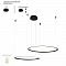 Люстра Crystal Lux MANZANA SP53W LED  BLACK