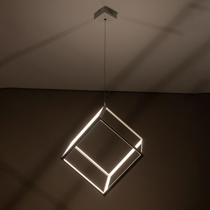 CL719300 Куб Белый Св-к Подвес, LED 40W*4000K Светильник светодиодный  CL719300