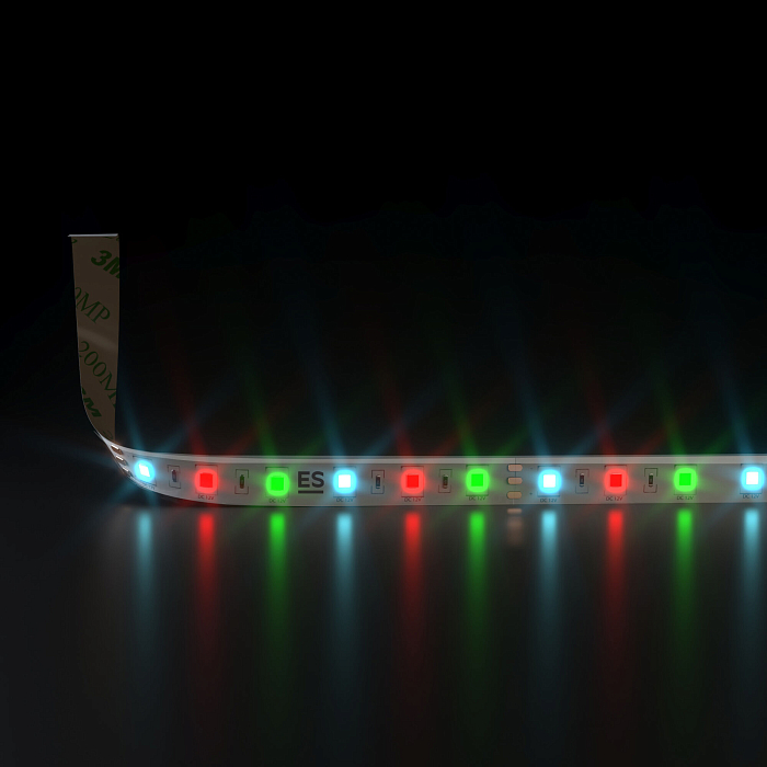 Светодиодная лента уличная Elektrostandard Лента светодиодная 12V 14,4W 60Led 5050 IP65 RGB, 5м