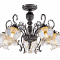 Люстра потолочная Sfera Sveta 85624/5B BK+SV