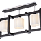 Люстра потолочная Sfera Sveta 85588/3C WENGUE+CH