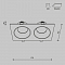 Светильник Technical DL033-2-02B