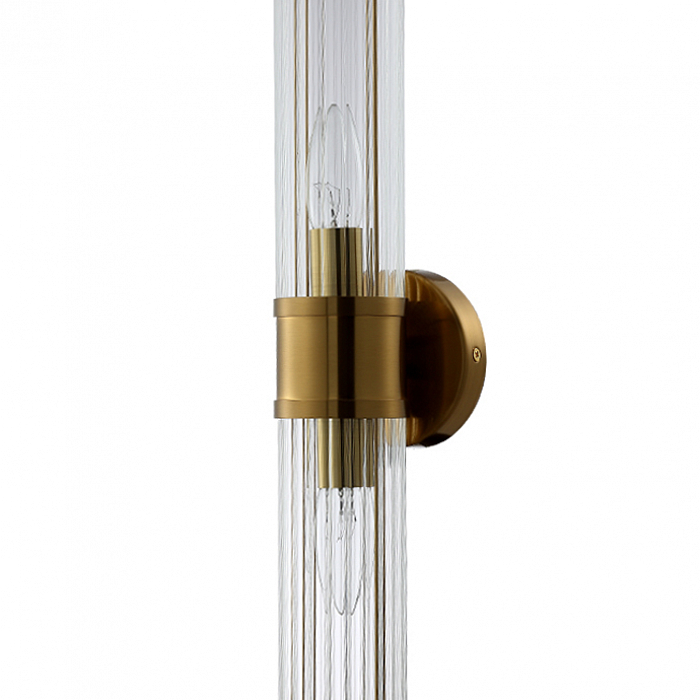Бра на 2 лампы Crystal Lux SANCHO AP2 BRASS