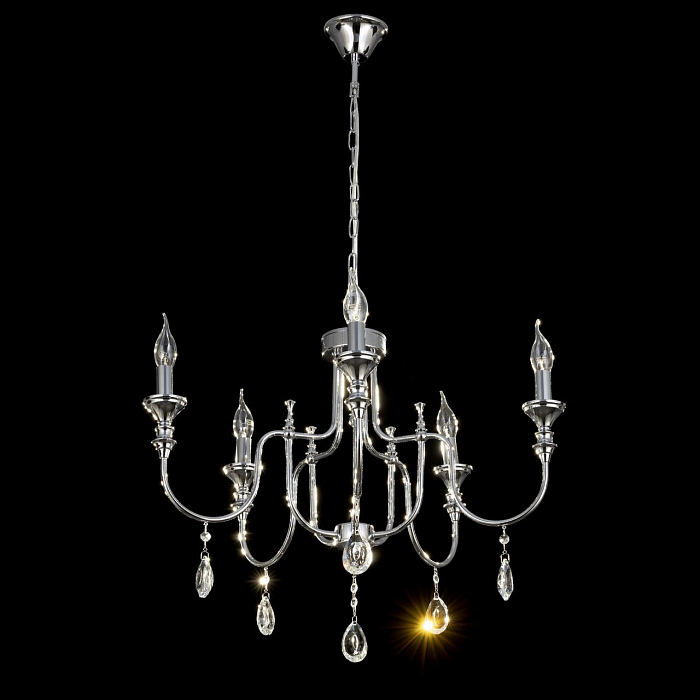CL437151 Рига Хром Св-к Люстра Люстра подвесная  CL437151