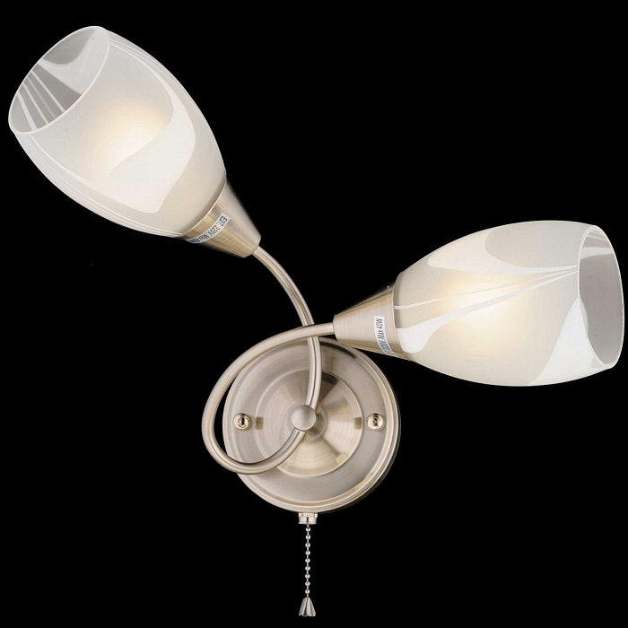 Бра Sfera Sveta 59261R/2W SAND NICKEL