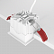 Светильник встраиваемый Technical DL043-01-10W4K-SQ-W
