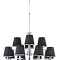 Люстра на штанге NewRgy 8639/8+4CB CR