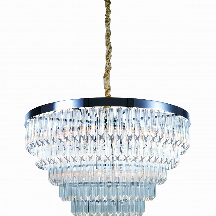 Люстра NewRgy 5731R/18 CHROME+CLEAR