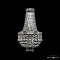 Бра хрустальные 19271B/H2/20IV Ni Бра на 2 лампы Bohemia Ivele Crystal 19271B/H2/20IV Ni