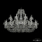Люстра большая Bohemia Ivele Crystal 1409/16+8/460 Ni
