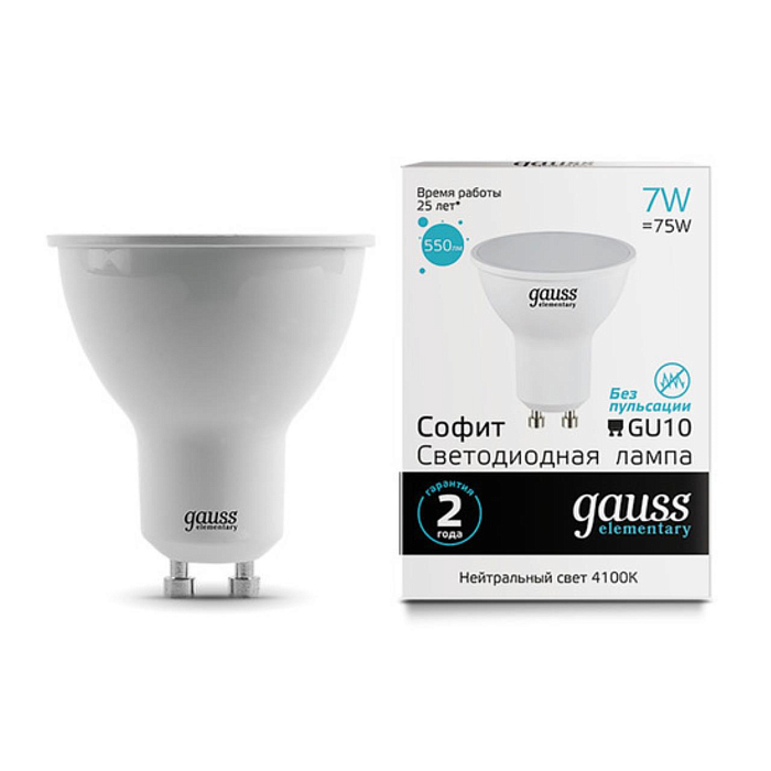 Лампочка GAUSS Pack_13627_GAUSS