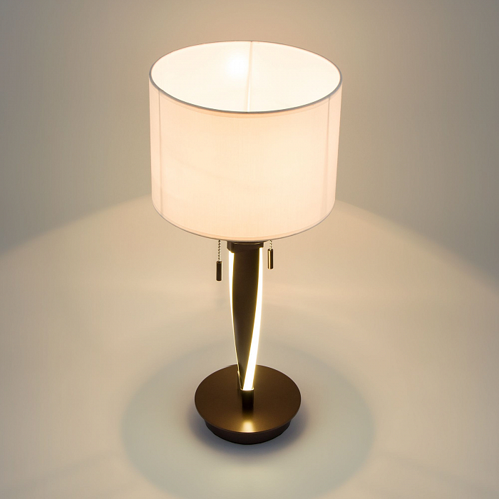 Настольная лампа интерьерная Bogate's 991 белый / коричневый