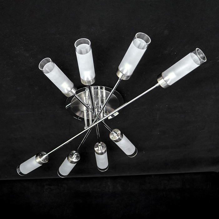 CL109181 Хеликс Хром Мат+Хром Св-к Люстра Люстра потолочная  CL109181