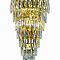 Бра NewRgy W2785E/6+4A GOLD+CLEAR