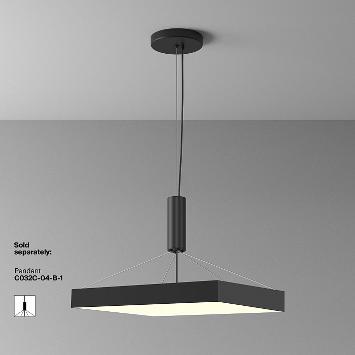 Светильник Technical C032CL-90W3K-SQ-B