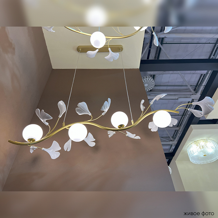 Светильник Crystal Lux COLIBRI SP4 GOLD