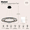 Светильник подвесная Maytoni MOD070PL-L63B3K