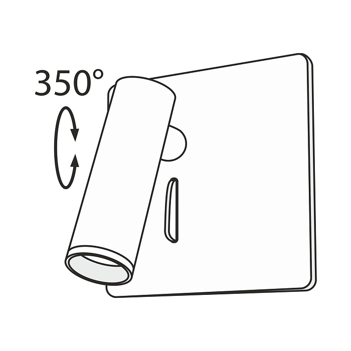Бра на 1 лампу Technical C040WL-L3W3K