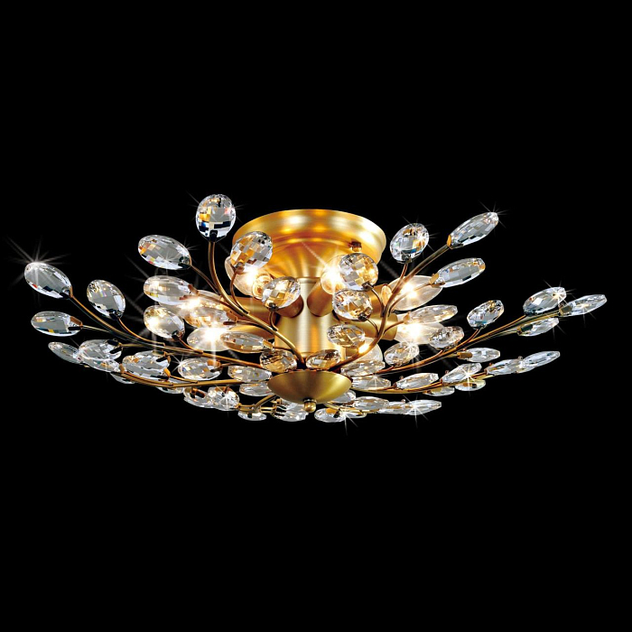 CL315183 Серенада Бронз+Прозр Св-к Люстра Люстра потолочная  CL315183