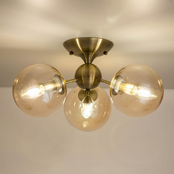 CL102133 Томми Бронза Св-к Люстра Люстра потолочная  CL102133