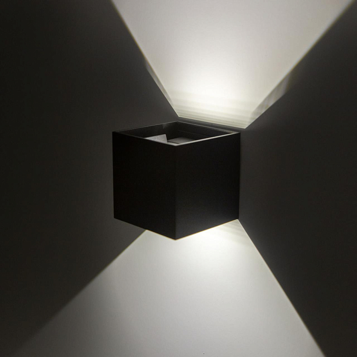 CL704061 Декарт-6 Черный Св-к Настенный Светильник светодиодное  CL704061