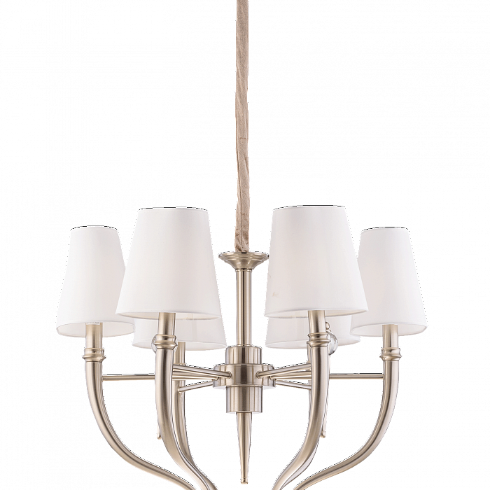 Люстра NewRgy 8658/6NK NICKEL
