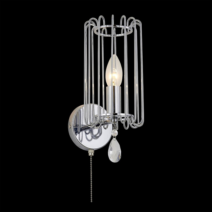 CL462311 Джина Хром Бра Бра на 1 лампу  CL462311
