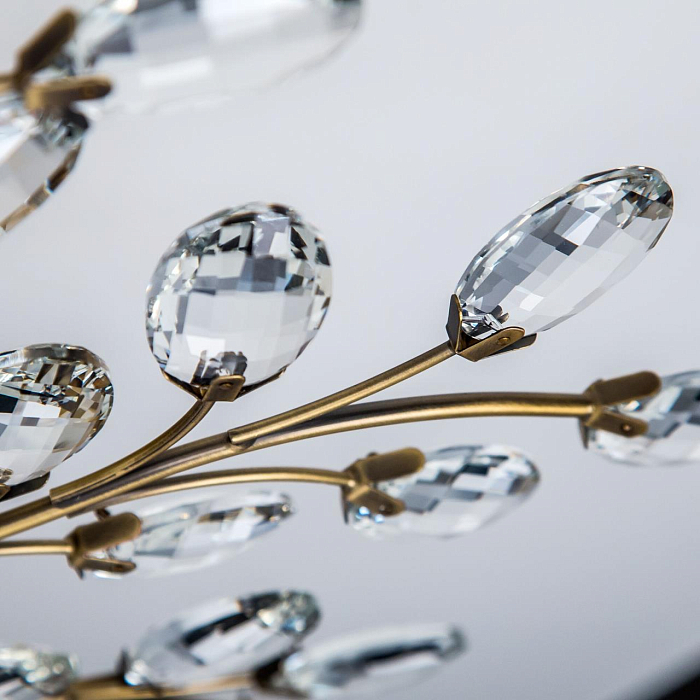 CL315183 Серенада Бронз+Прозр Св-к Люстра Люстра потолочная  CL315183