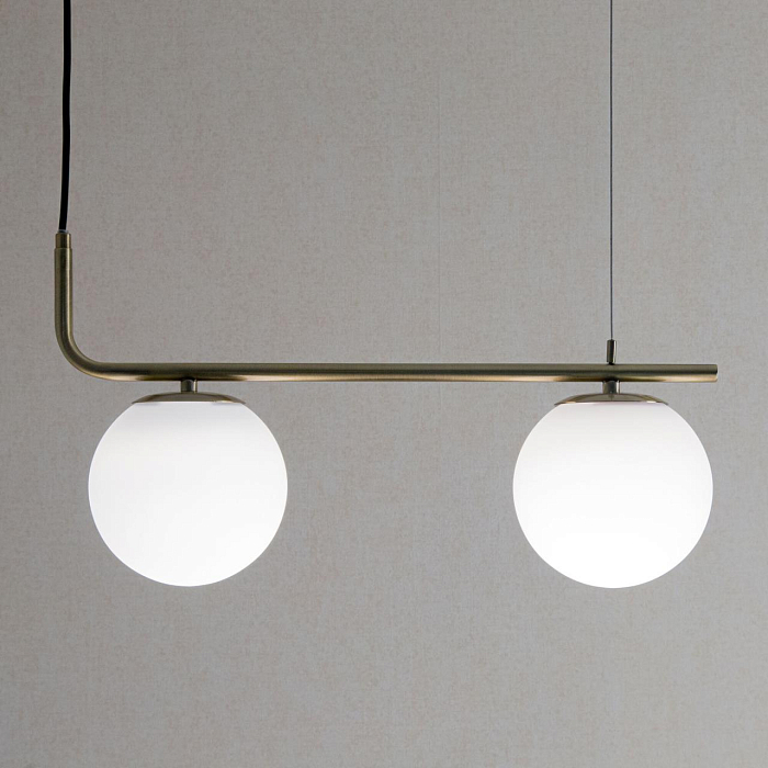 CL112123 Бремен Бронза Св-к Подвес Люстра двойной  CL112123