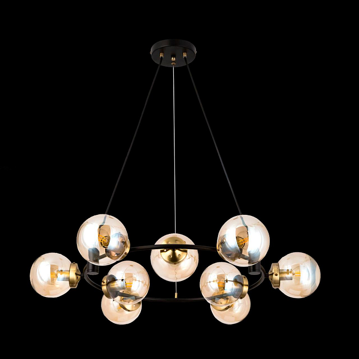 CL105195 Планета Черн+Дымч. Св-к Люстра Люстра подвесная  CL105195