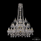 Люстра большая Bohemia Ivele Crystal 1411/20+10+5/400/h-158/3d G