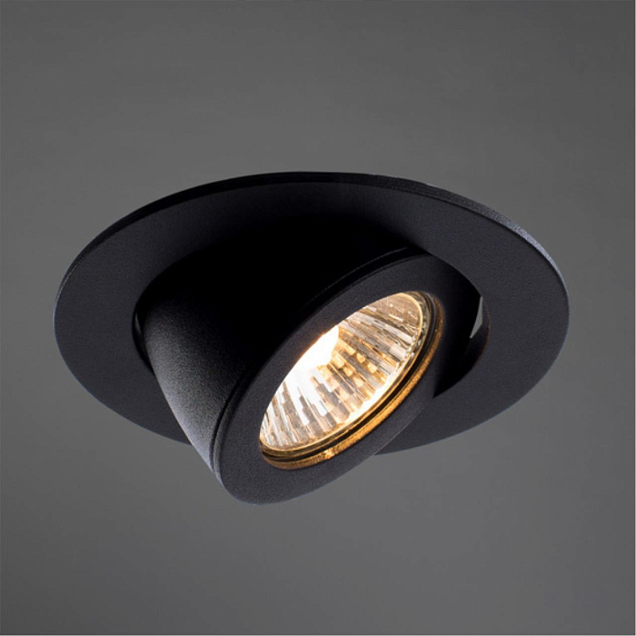 Светильник встраиваемый ARTE LAMP A4009PL-1BK