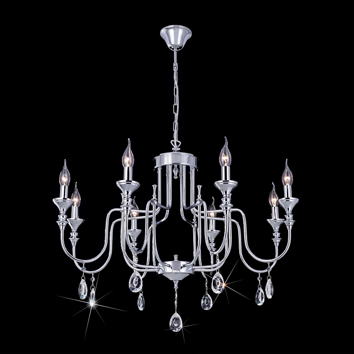 CL437181 Рига Хром Св-к Люстра Люстра подвесная  CL437181