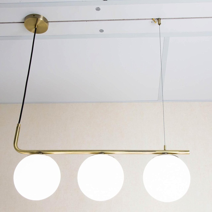 CL112133 Бремен Бронза Св-к Подвес Люстра тройной  CL112133