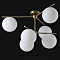 Люстра Crystal Lux FELIZ SP-PL6 BRONZE/WHITE